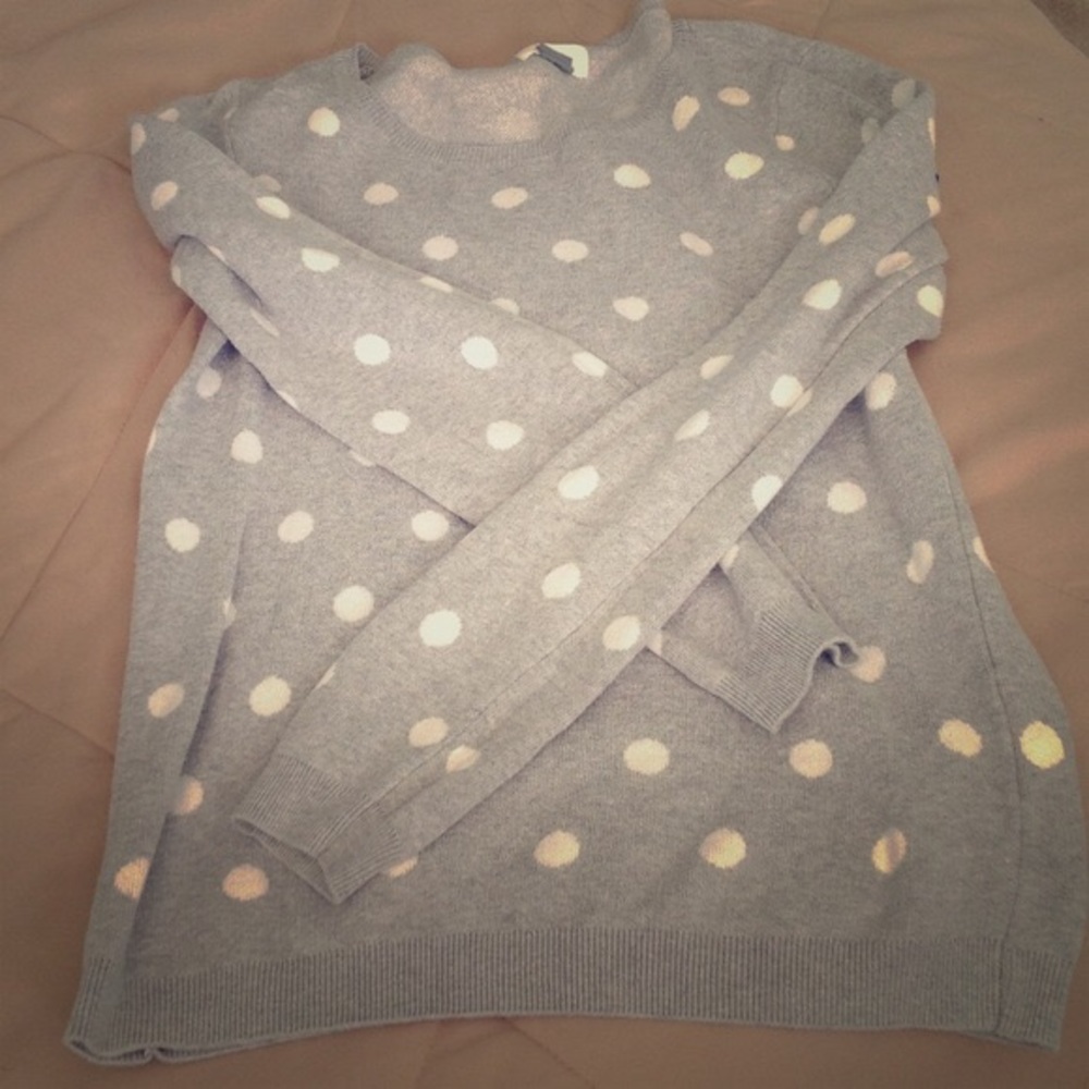 Polka dot Old Navy sweater